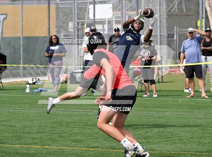 Thumbnail 3 in St. John Bosco vs. Palos Verdes (Battle At The Beach) photogallery.