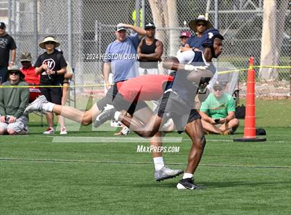 Thumbnail 2 in St. John Bosco vs. Palos Verdes (Battle At The Beach) photogallery.