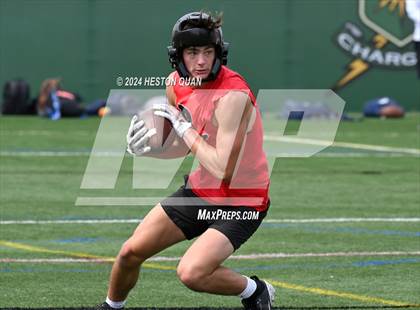 Thumbnail 2 in St. John Bosco vs. Palos Verdes (Battle At The Beach) photogallery.