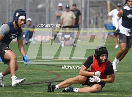 Thumbnail 2 in St. John Bosco vs. Palos Verdes (Battle At The Beach) photogallery.