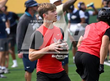 Thumbnail 2 in St. John Bosco vs. Palos Verdes (Battle At The Beach) photogallery.