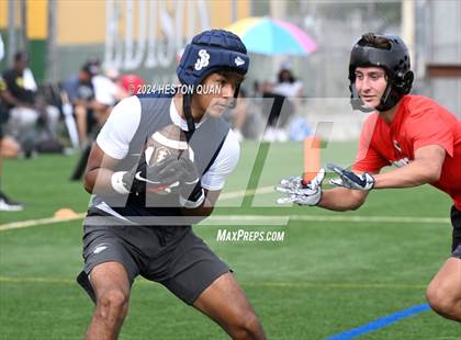 Thumbnail 3 in St. John Bosco vs. Palos Verdes (Battle At The Beach) photogallery.