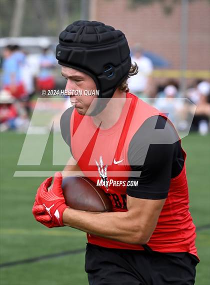 Thumbnail 3 in St. John Bosco vs. Palos Verdes (Battle At The Beach) photogallery.