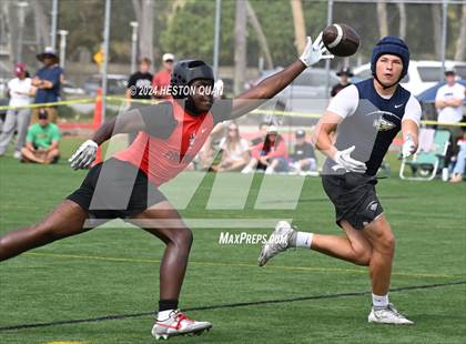 Thumbnail 2 in St. John Bosco vs. Palos Verdes (Battle At The Beach) photogallery.