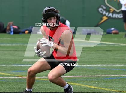 Thumbnail 3 in St. John Bosco vs. Palos Verdes (Battle At The Beach) photogallery.