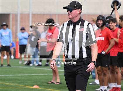 Thumbnail 2 in St. John Bosco vs. Palos Verdes (Battle At The Beach) photogallery.