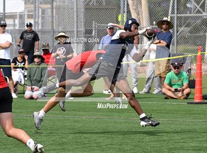 Thumbnail 1 in St. John Bosco vs. Palos Verdes (Battle At The Beach) photogallery.