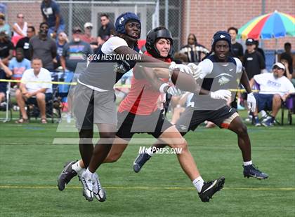 Thumbnail 2 in St. John Bosco vs. Palos Verdes (Battle At The Beach) photogallery.