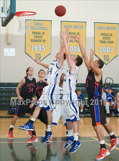 Thumbnail 1 in Osceola vs Canterbury (Park Holiday Tournament) photogallery.