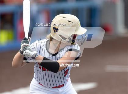 Thumbnail 3 in Trenton @ Muenster (UIL Softball 2A Region 2 Semifinal) photogallery.