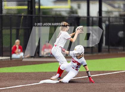 Thumbnail 3 in Trenton @ Muenster (UIL Softball 2A Region 2 Semifinal) photogallery.