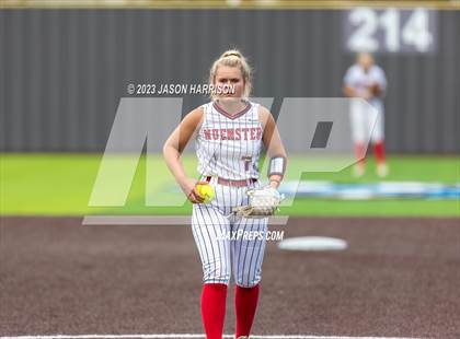 Thumbnail 2 in Trenton @ Muenster (UIL Softball 2A Region 2 Semifinal) photogallery.