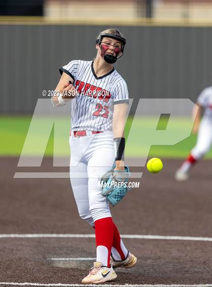 Thumbnail 1 in Trenton @ Muenster (UIL Softball 2A Region 2 Semifinal) photogallery.