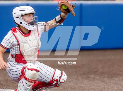 Thumbnail 3 in Trenton @ Muenster (UIL Softball 2A Region 2 Semifinal) photogallery.