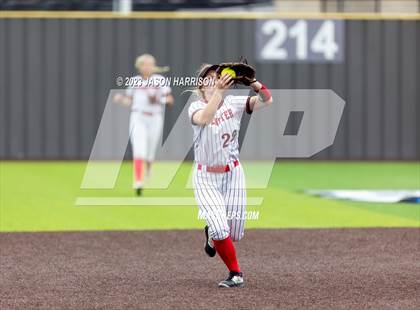 Thumbnail 2 in Trenton @ Muenster (UIL Softball 2A Region 2 Semifinal) photogallery.