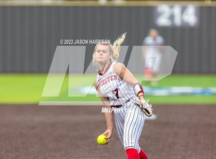 Thumbnail 1 in Trenton @ Muenster (UIL Softball 2A Region 2 Semifinal) photogallery.
