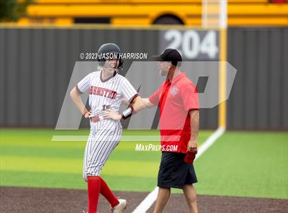 Thumbnail 2 in Trenton @ Muenster (UIL Softball 2A Region 2 Semifinal) photogallery.