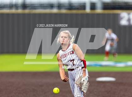 Thumbnail 1 in Trenton @ Muenster (UIL Softball 2A Region 2 Semifinal) photogallery.