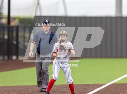 Thumbnail 3 in Trenton @ Muenster (UIL Softball 2A Region 2 Semifinal) photogallery.