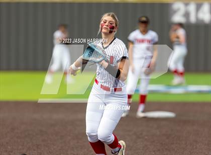 Thumbnail 1 in Trenton @ Muenster (UIL Softball 2A Region 2 Semifinal) photogallery.