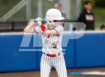 Thumbnail 3 in Trenton @ Muenster (UIL Softball 2A Region 2 Semifinal) photogallery.