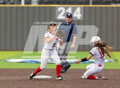 Thumbnail 3 in Trenton @ Muenster (UIL Softball 2A Region 2 Semifinal) photogallery.