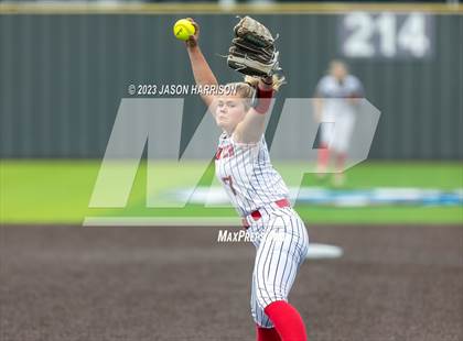 Thumbnail 3 in Trenton @ Muenster (UIL Softball 2A Region 2 Semifinal) photogallery.