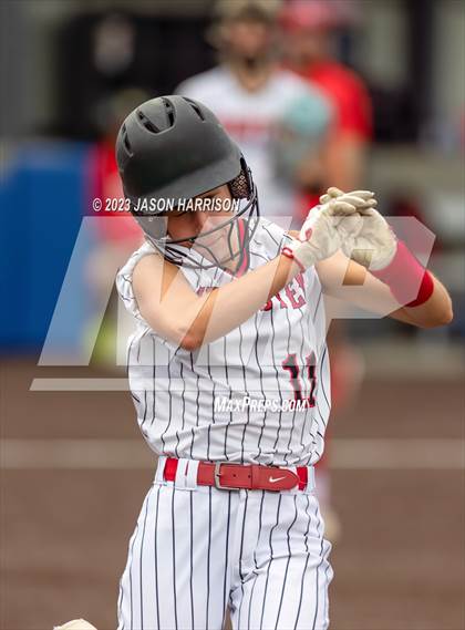 Thumbnail 1 in Trenton @ Muenster (UIL Softball 2A Region 2 Semifinal) photogallery.