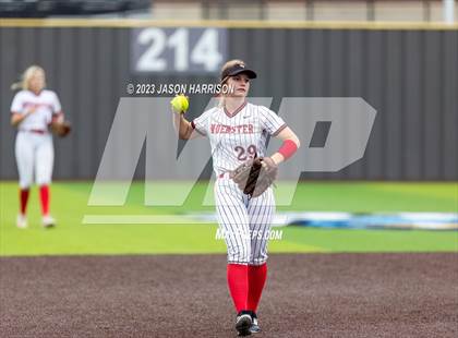 Thumbnail 3 in Trenton @ Muenster (UIL Softball 2A Region 2 Semifinal) photogallery.