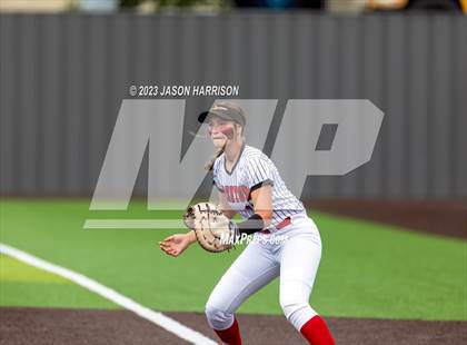 Thumbnail 1 in Trenton @ Muenster (UIL Softball 2A Region 2 Semifinal) photogallery.