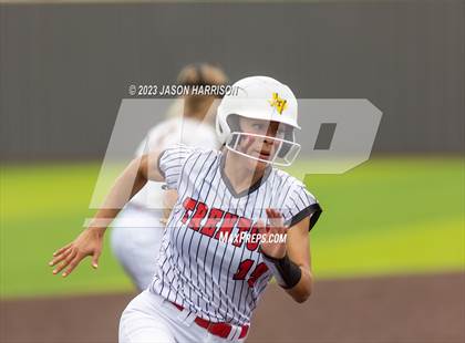 Thumbnail 1 in Trenton @ Muenster (UIL Softball 2A Region 2 Semifinal) photogallery.