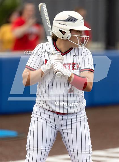 Thumbnail 1 in Trenton @ Muenster (UIL Softball 2A Region 2 Semifinal) photogallery.