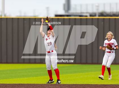 Thumbnail 1 in Trenton @ Muenster (UIL Softball 2A Region 2 Semifinal) photogallery.