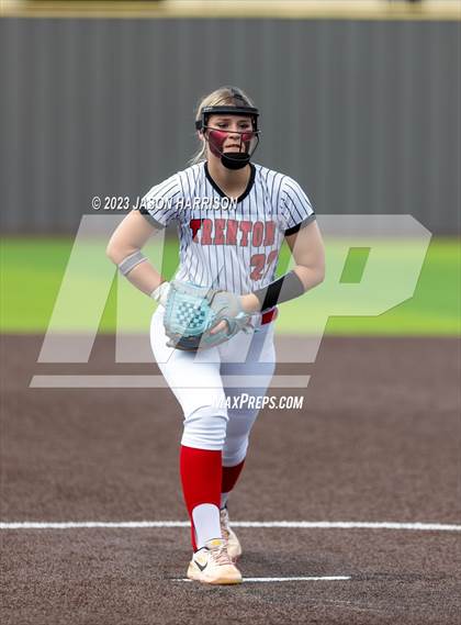 Thumbnail 3 in Trenton @ Muenster (UIL Softball 2A Region 2 Semifinal) photogallery.