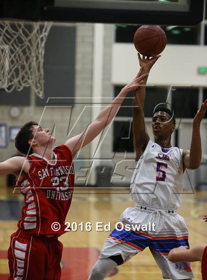 Thumbnail 1 in St. Joseph Notre Dame vs. University (CIF NCS D5 Final) photogallery.