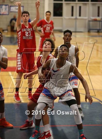 Thumbnail 2 in St. Joseph Notre Dame vs. University (CIF NCS D5 Final) photogallery.