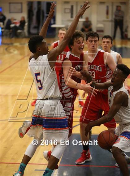 Thumbnail 1 in St. Joseph Notre Dame vs. University (CIF NCS D5 Final) photogallery.