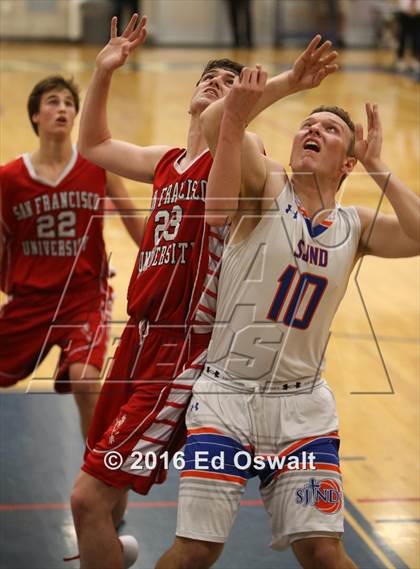 Thumbnail 3 in St. Joseph Notre Dame vs. University (CIF NCS D5 Final) photogallery.