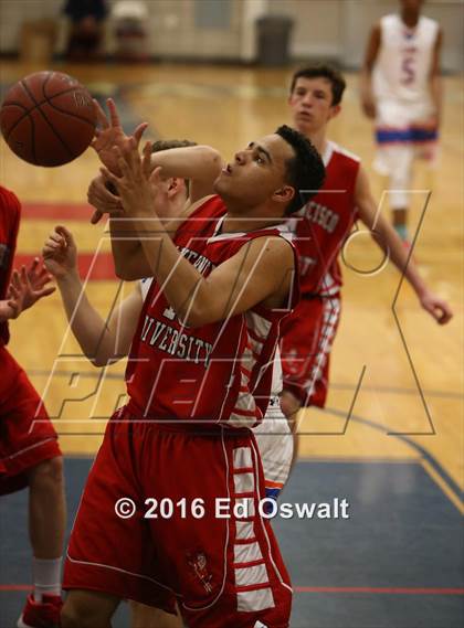 Thumbnail 2 in St. Joseph Notre Dame vs. University (CIF NCS D5 Final) photogallery.