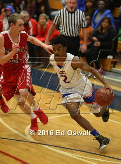 Thumbnail 1 in St. Joseph Notre Dame vs. University (CIF NCS D5 Final) photogallery.