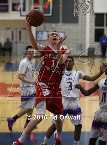 Thumbnail 2 in St. Joseph Notre Dame vs. University (CIF NCS D5 Final) photogallery.