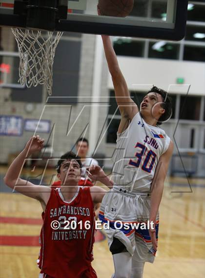 Thumbnail 1 in St. Joseph Notre Dame vs. University (CIF NCS D5 Final) photogallery.