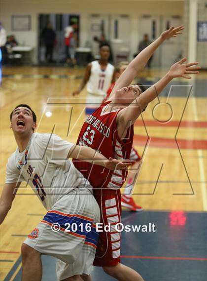 Thumbnail 2 in St. Joseph Notre Dame vs. University (CIF NCS D5 Final) photogallery.