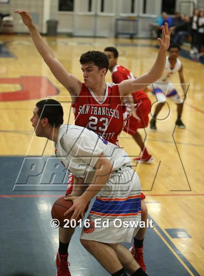 Thumbnail 1 in St. Joseph Notre Dame vs. University (CIF NCS D5 Final) photogallery.