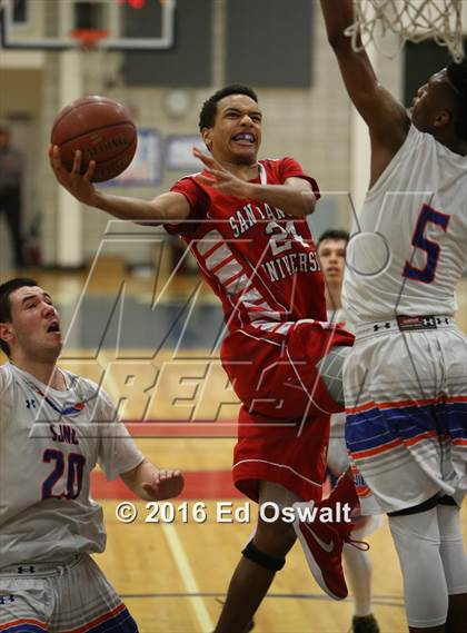 Thumbnail 2 in St. Joseph Notre Dame vs. University (CIF NCS D5 Final) photogallery.