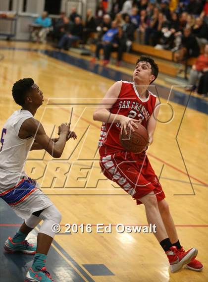 Thumbnail 1 in St. Joseph Notre Dame vs. University (CIF NCS D5 Final) photogallery.