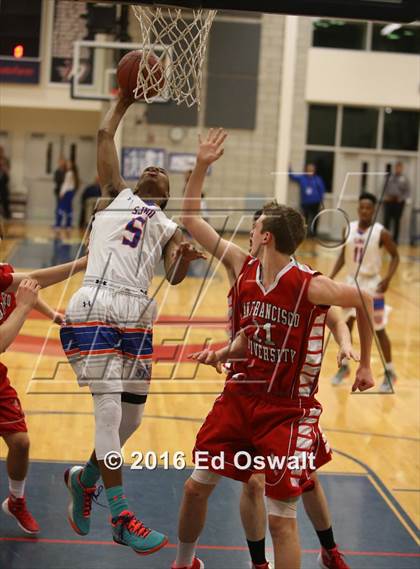 Thumbnail 1 in St. Joseph Notre Dame vs. University (CIF NCS D5 Final) photogallery.