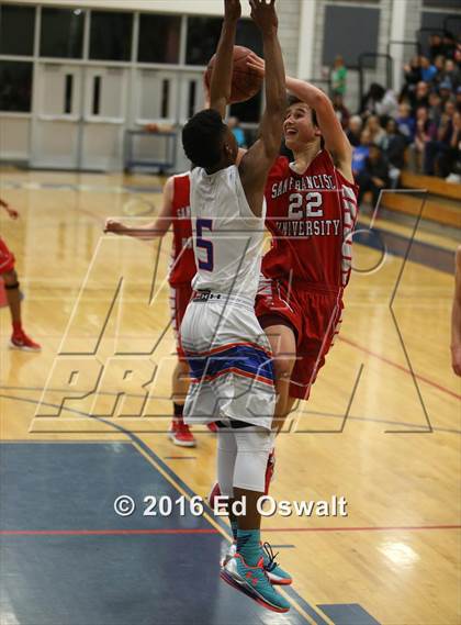 Thumbnail 1 in St. Joseph Notre Dame vs. University (CIF NCS D5 Final) photogallery.