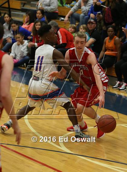 Thumbnail 2 in St. Joseph Notre Dame vs. University (CIF NCS D5 Final) photogallery.
