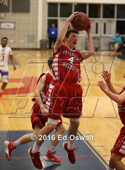 Thumbnail 1 in St. Joseph Notre Dame vs. University (CIF NCS D5 Final) photogallery.